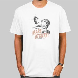 Vintage Movie Alien Mars Attacks Shirt Cheap