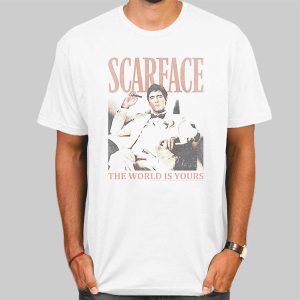 Vintage Movie Tony Montana Scarface Tshirt Cheap