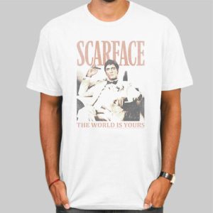 Vintage Movie Tony Montana Scarface Tshirt Cheap 4