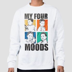 Vintage My Four Moods Meme Shirt Cheap