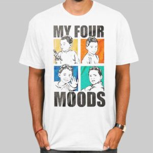 Vintage My Four Moods Meme Shirt Cheap 4