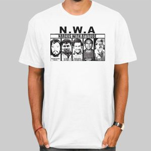 Vintage NWA Attitude Narcos Shirt Cheap