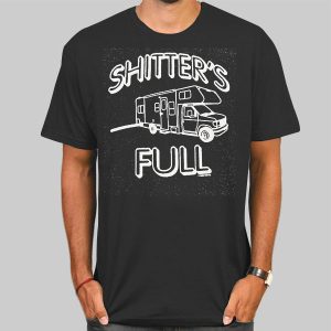 Vintage National Lampoons Shitters Full Bus T Shirt Cheap