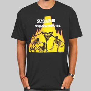 Vintage November Coming Fire Samhain Shirt Cheap