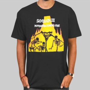 Vintage November Coming Fire Samhain Shirt Cheap 4