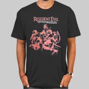 Vintage Operation Racoon City Resident Evil Shirt Cheap 4