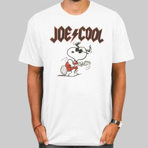 Vintage Parody Badn Joe Cool Snoopy T Shirt Cheap