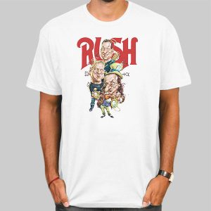 Vintage Parody Rush Band T Shirts Cheap