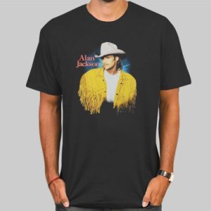 Vintage Photo Alan Jackson T Shirt Cheap 4