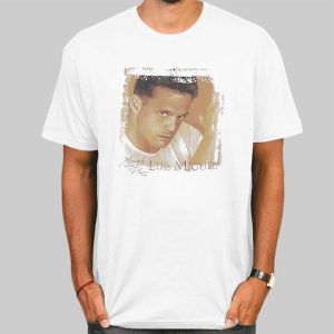 Vintage Photo Graphic Luis Miguel Shirt Cheap