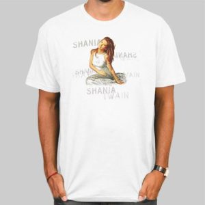 Vintage Photo Shania Twain Shirt Cheap 4