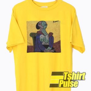 Vintage Picasso Cubism Painting t shirt for men and women tshirt 3