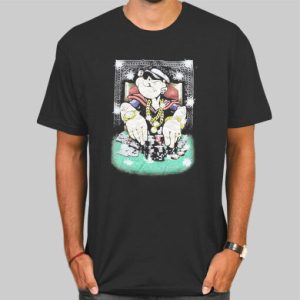 Vintage Popeye Gangster Cartoon Shirt Cheap 4