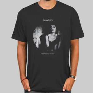 Vintage Portrait Songwriter Pj Harvey T Shirt Cheap 4