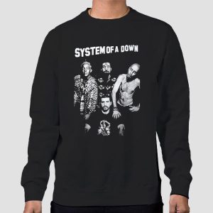 Vintage Portrait System of a Down Shirt Cheap