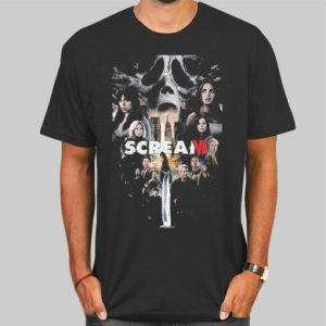 Vintage Poster Movie Scream Vi Shirt Cheap 4