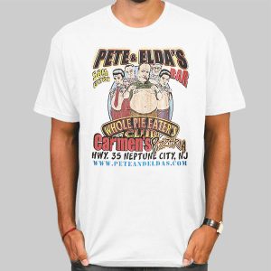 Vintage Poster Pete and Elda Pizza Shirt Cheap