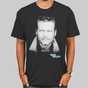 Vintage Potrait Blake Shelton Shirt Cheap 4