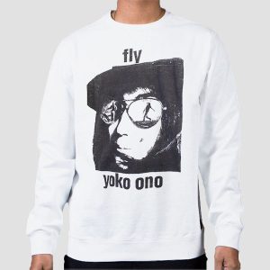 Vintage Potrait Fly Yoko Ono T Shirt Cheap