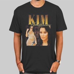 Vintage Potrait Kim Kardashian Tshirt Cheap