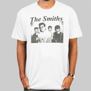 Vintage Potrait the Smiths Band T Shirt Cheap 4