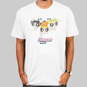 Vintage Powerpuff Girl Bell Shirts Cheap