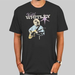 Vintage Purple Guitar Keith Whitley Shirt Cheap