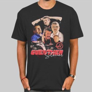 Vintage Racing Guenther Steiner T Shirt Cheap 4