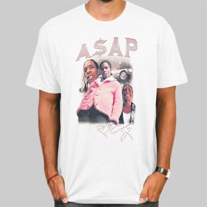 Vintage Rap Asap Rocky Tour Shirt Cheap