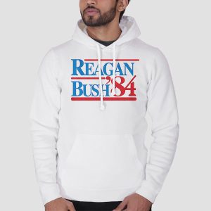 Vintage Reagan Bush 84 T Shirt Cheap 3