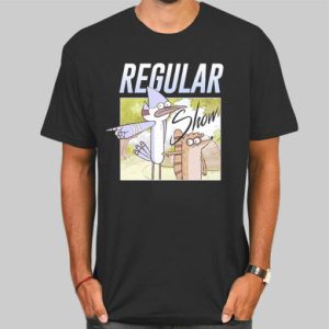 Vintage Regular Show Merch Cartoon Shirt Cheap 4