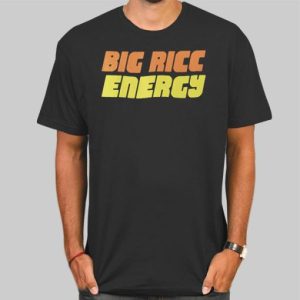 Vintage Retro Big Ric Energy Shirt Cheap 4