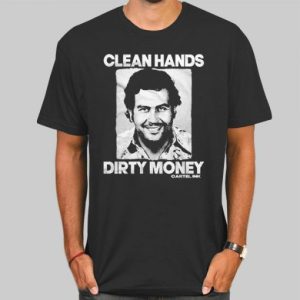 Vintage Retro Dirty Hands Clean Money Shirt Cheap 4