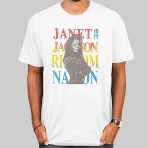 Vintage Retro Janet Jackson T Shirt Cheap