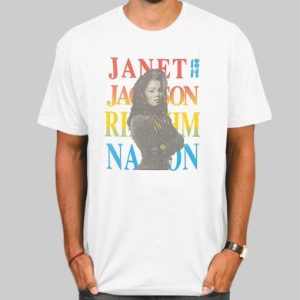 Vintage Retro Janet Jackson T Shirt Cheap 4