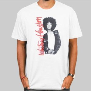 Vintage Retro Whitney Houston Shirt Cheap 4