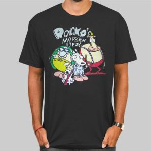 Vintage Rockos Modern Life Shirt Cheap 4