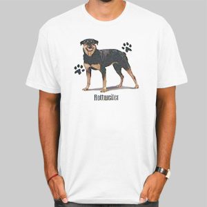 Vintage Rotweiller T Shirt Cheap