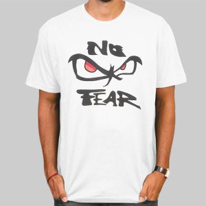 Vintage Scary Eyes No Fear Tshirts Cheap