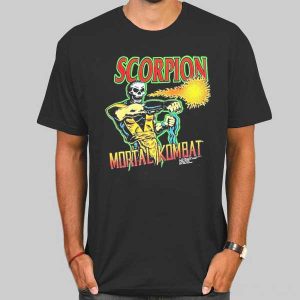 Vintage Scorpion Shoot Mortal Kombat Shirt Cheap Vintage Scorpion Shoot Mortal Kombat Shirt Cheap