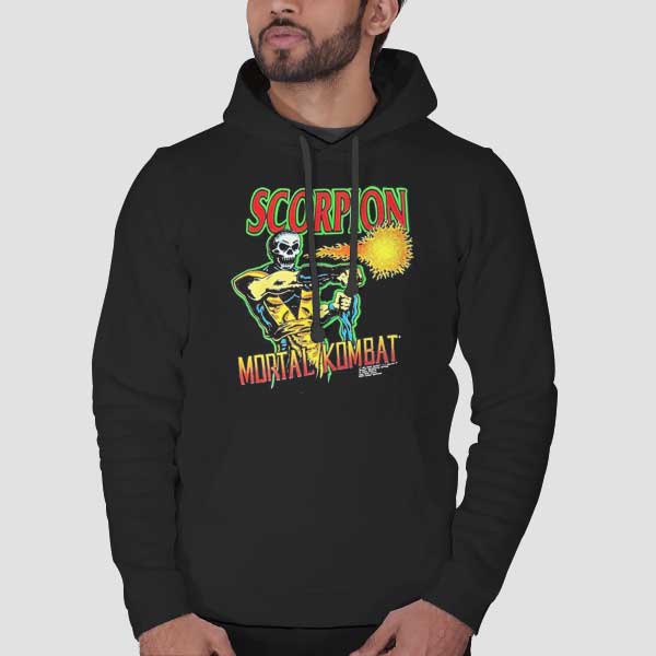 Vintage Scorpion Shoot Mortal Kombat Shirt Cheap