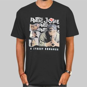 Vintage Shakur Poetic Justice Tupac T Shirt Cheap