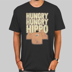 Vintage Shirthangry Hippo Funny Shirt Cheap