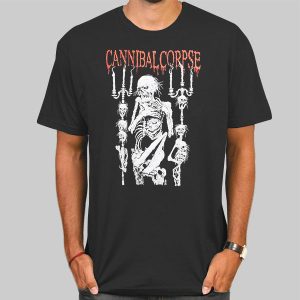 Vintage Skeleton Mutilated Cannibal Corpse Shirt Cheap