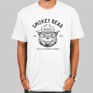 Vintage Smokey the Bear T Shirt Cheap