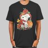 Vintage Snoopy and Woodstock Halloween Shirt Cheap