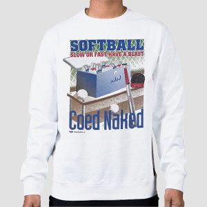 Vintage Softball Coed Naked Shirts Back Printed Cheap