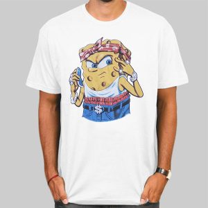 Vintage Spongebob Cartoon Gangster Shirt Cheap