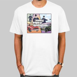 Vintage Stealy Wheely Automobiley Shirt Cheap