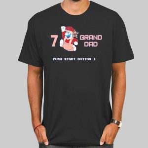 Vintage Super Mario 7 Grand Dad Shirt Cheap